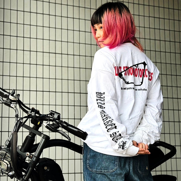 EVILACT x STOOP LONG SLEEVE TEE