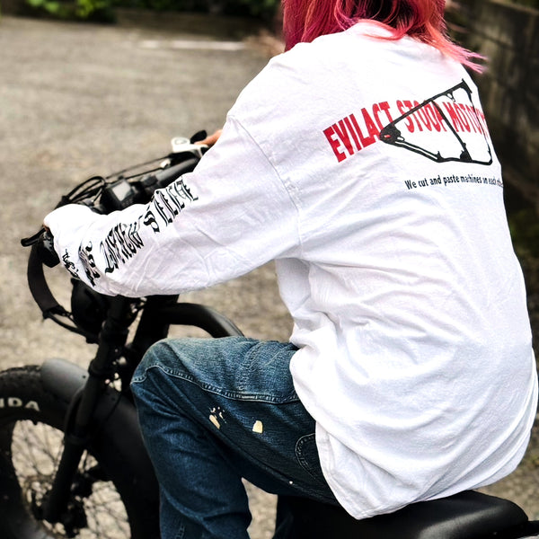 EVILACT x STOOP LONG SLEEVE TEE