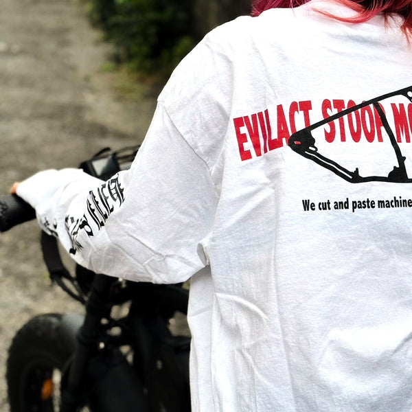 EVILACT x STOOP LONG SLEEVE TEE