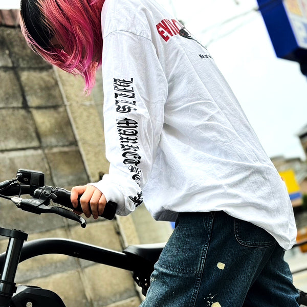 EVILACT x STOOP LONG SLEEVE TEE