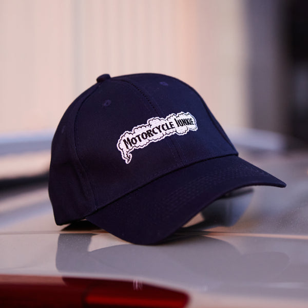 MOTORCYCLE JUNKIE EMBROIDERED HAT